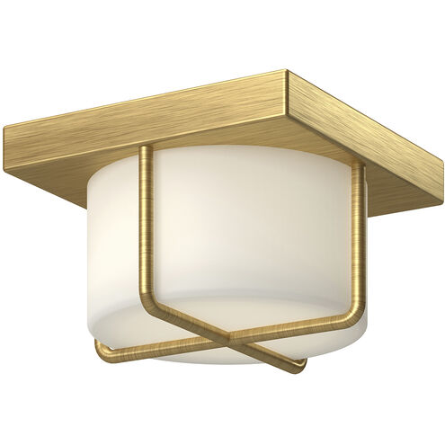 Regalo LED 7.13 inch Brushed Gold Flush Mount Ceiling Light