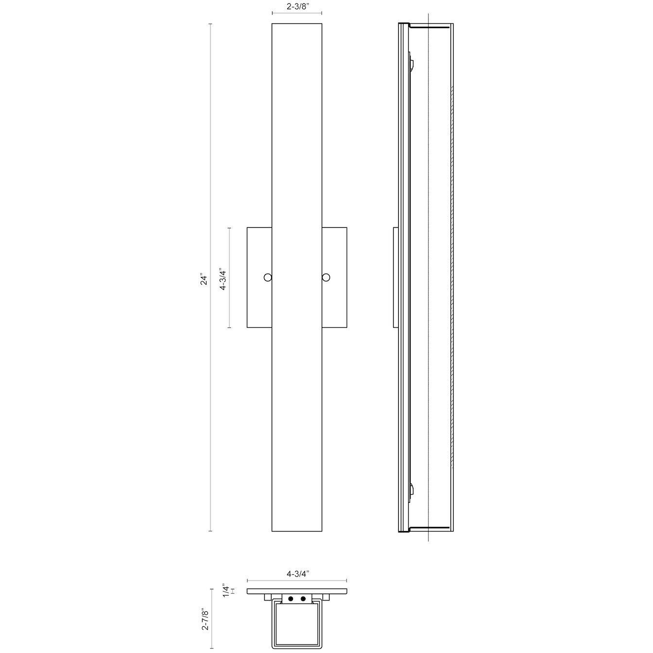 Melville Wall Sconce Wall Light in Brushed Nickel