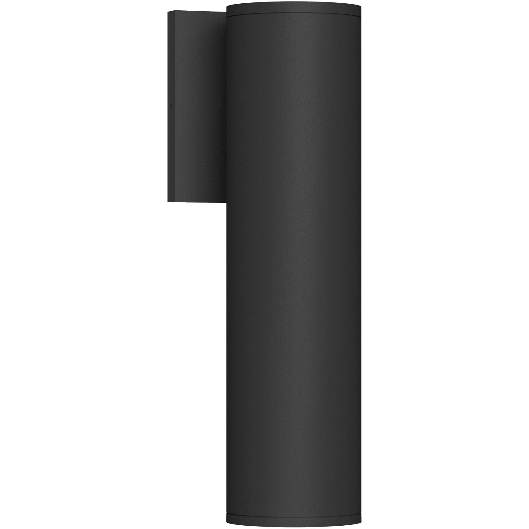 Lorna LED 12.38 inch Black Exterior Wall Sconce