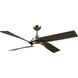 Horizon 56 inch Brushed Nickel Ceiling Fan