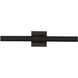 Vera Bath Vanity Light Wall Light in Black
