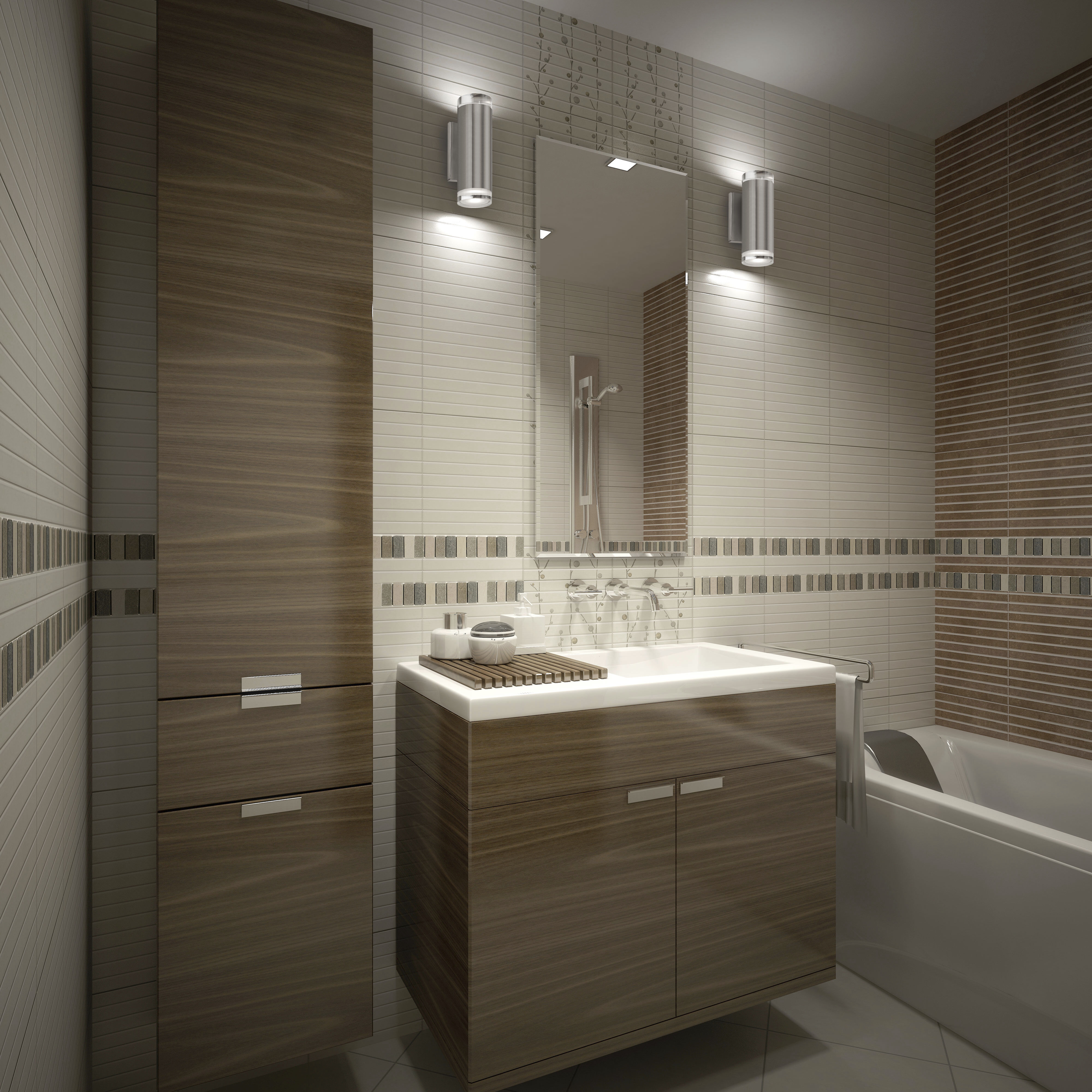 Norfolk Wall Sconce Wall Light in Chrome