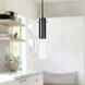 Lena LED 3.25 inch Black Pendant Ceiling Light