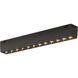 Holo 48V DC Black Trilo Track Light Bar Ceiling Light in 4000K