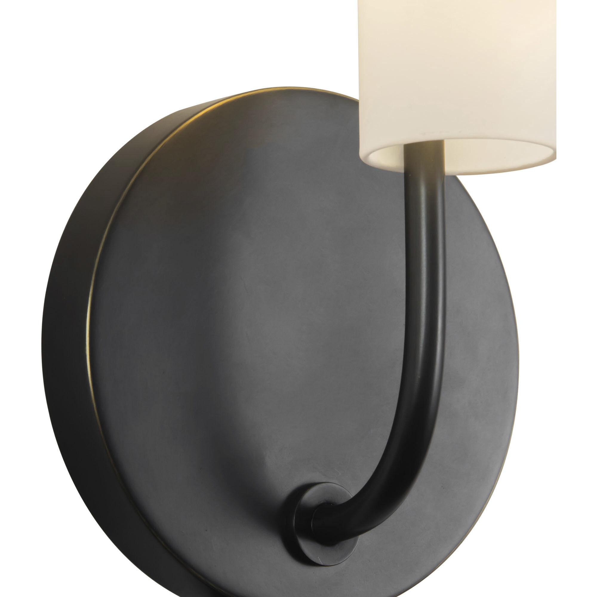 Wick 5.13 inch Urban Bronze Wall Sconce Wall Light