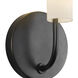Wick 5.13 inch Urban Bronze Wall Sconce Wall Light