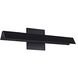 Galleria LED 15 inch Black Wall Sconce Wall Light in 3000K