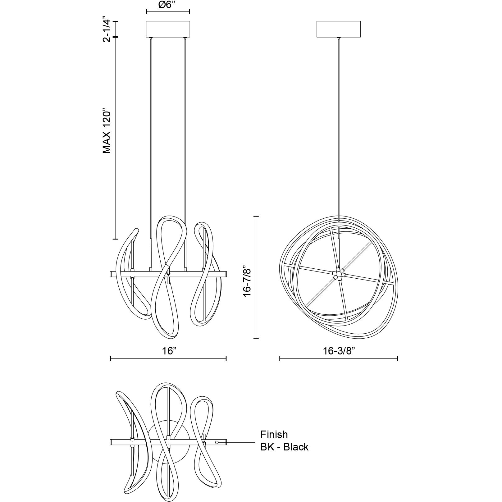 Collide Pendant Ceiling Light