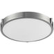 Floyd LED 13 inch Brushed Nickel Flush Mount Ceiling Light