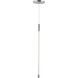 Motif LED 0.75 inch Chrome Pendant Ceiling Light