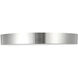 Musa 11.13 inch Brushed Nickel Flush Mount Ceiling Light