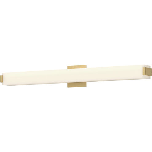 Latitude LED 36.75 inch Brushed Gold Bath Vanity Light Wall Light