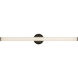 Tectra 1.88 inch Black ADA Wall Sconce Wall Light