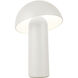 Setas 10.13 inch 3 watt Cream Table Lamp Portable Light