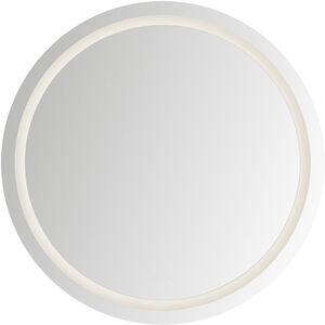 Hillmont 40 X 40 inch Sandblasted Merc Edge Wall Mirror