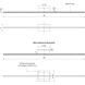 Vega Minor LED 36 inch Brushed Gold Bath Vanity Light Wall Light