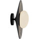 Cruz LED 15 inch Felt - Gray Flush Mount Ceiling Light in Felt Shade