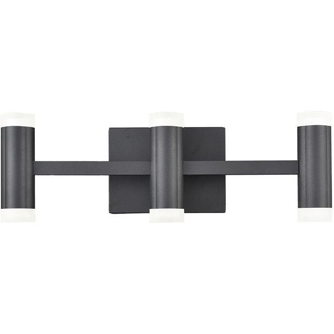 Brazen Vanity Light Wall Light in Black