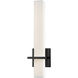 Nepal LED 2.38 inch Black ADA Wall Sconce Wall Light