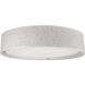 Dalton LED 16 inch White Flush Mount Ceiling Light in Beige