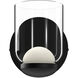 Cedar Wall Sconce Wall Light in Black