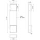 Vail LED 32.13 inch Black Exterior Wall Sconce