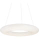 Cumulus LED 36 inch White Pendant Ceiling Light