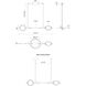 Serif LED 33.75 inch Black Linear Pendant Ceiling Light