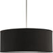 Gregory 3 Light 19.75 inch Black Pendant Ceiling Light