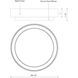 Bailey LED 5.88 inch Black Exterior Ceiling
