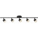 Denson 120 Black Trilo Track Ceiling Light