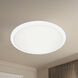 Malta LED 15 inch White Flush Mount Ceiling Light