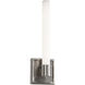 Rona Wall Sconce Wall Light in Brushed Nickel