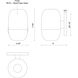 Yara LED 7.38 inch Black Exterior Wall
