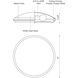 Malta 2 Light 15 inch Brushed Nickel Flush Mount Ceiling Light