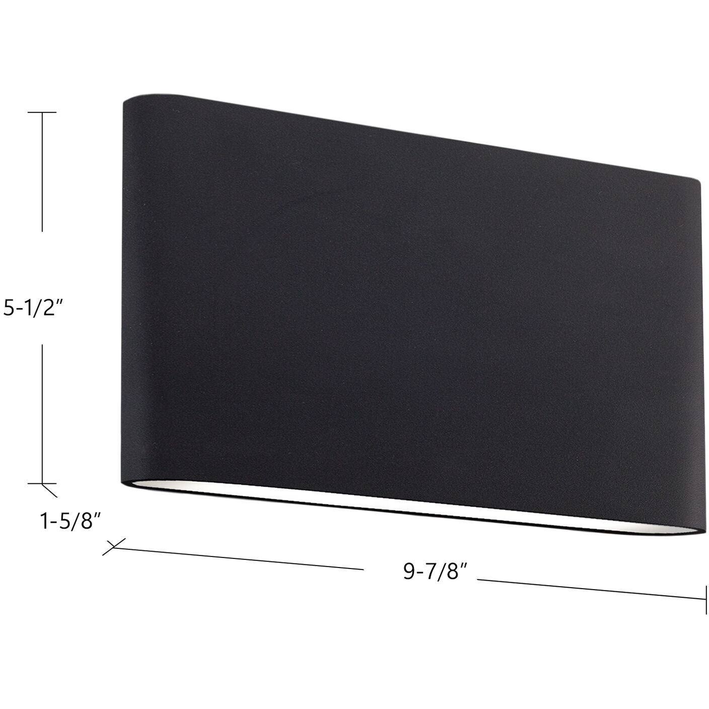 Slate All-terior Wall Light in White