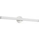 Tectra 1.88 inch Brushed Nickel ADA Wall Sconce Wall Light