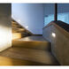 Sonic LED 3 inch White Exterior Wall/Step Light