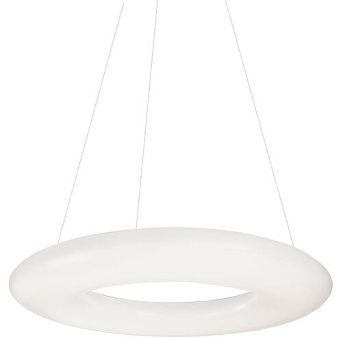 Cumulus LED 24 inch White Pendant Ceiling Light
