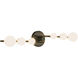 Juniper LED 28.63 inch Black Bath Vanity Light Wall Light