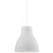 Cradle 1 Light 15.75 inch White Pendant Ceiling Light