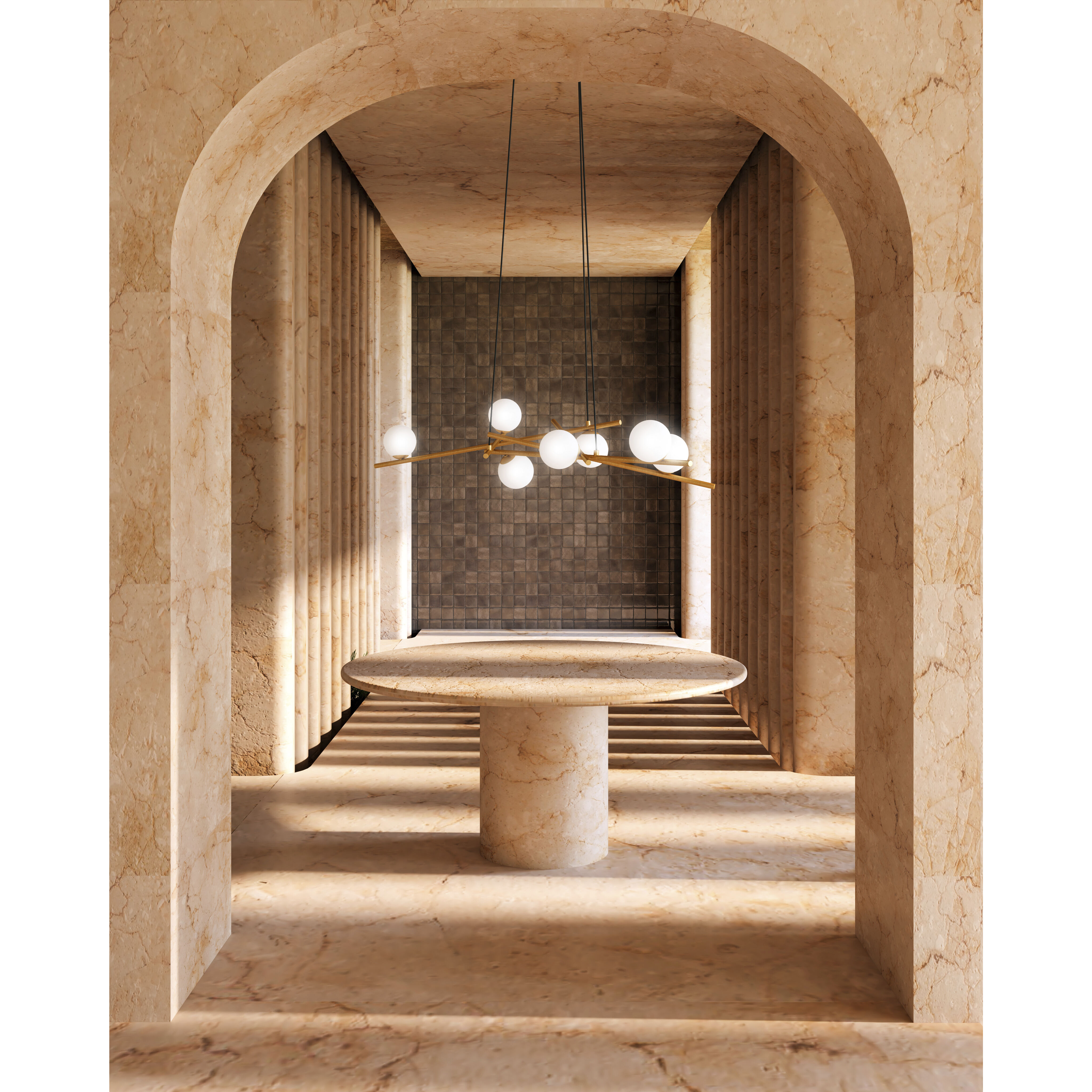 Amara LED 16.5 inch Brushed Gold/Glossy Opal Glass Chandelier Ceiling Light