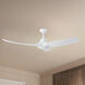 Baylor 60 inch White Ceiling Fan