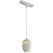 Eloa 48V DC White Trilo Track Pendant Ceiling Light