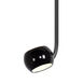 Flux Pendant Ceiling Light in Glossy Black