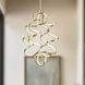 Synergy LED 23.63 inch Antique Brass Chandelier Ceiling Light
