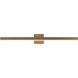 Vega 19 watt 30.88 inch Vintage Brass Wall/Picture Light Wall Light