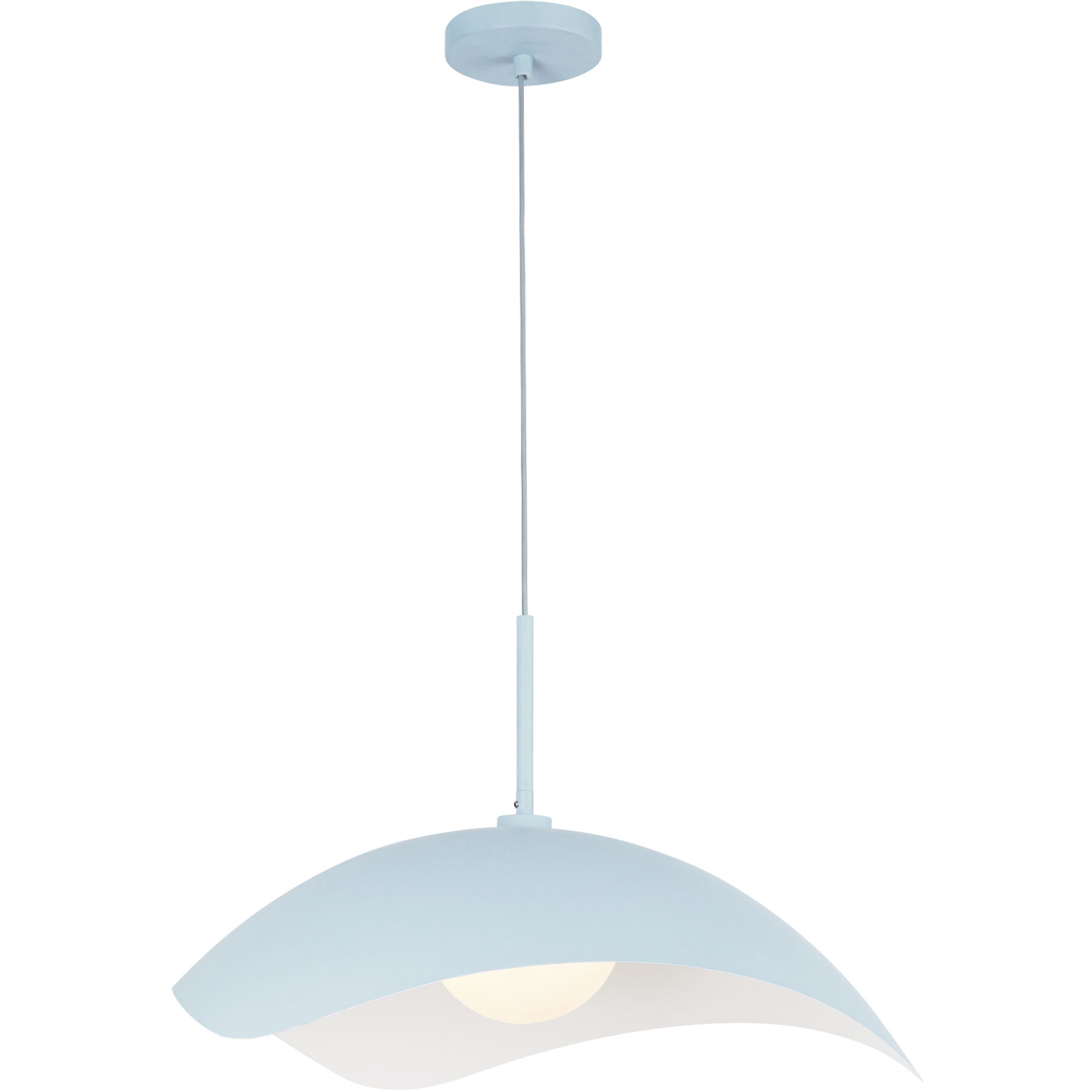 Kirby Pendant Ceiling Light in Cerulean