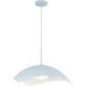 Kirby Pendant Ceiling Light in Cerulean