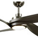 Horizon 56 inch Brushed Nickel Ceiling Fan